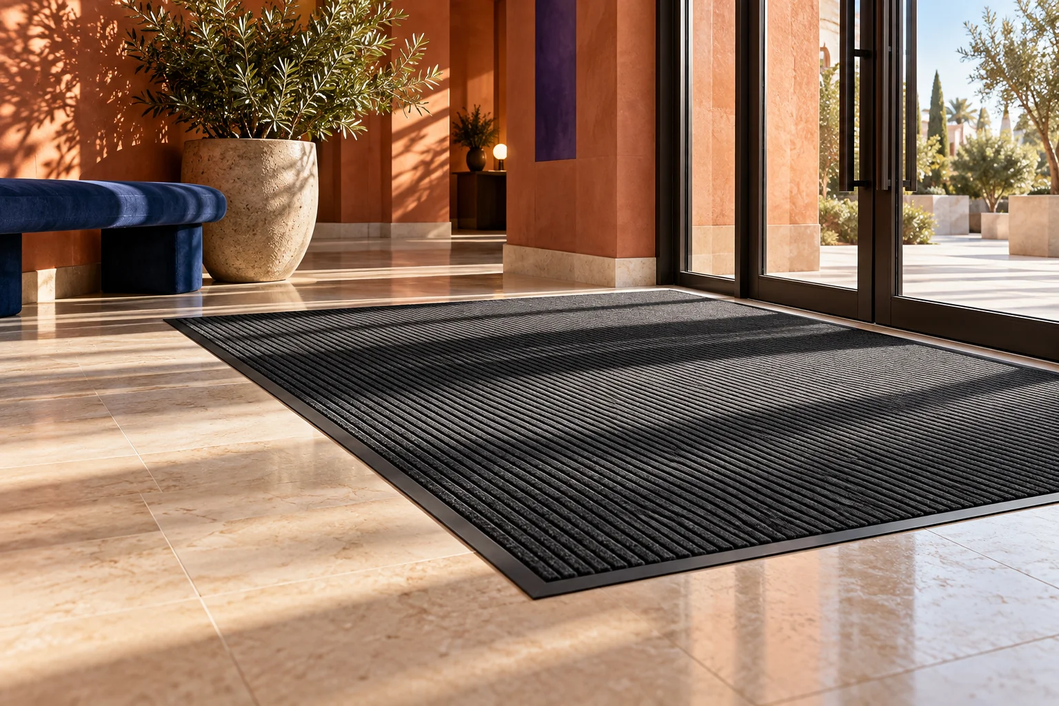 Illustrative mat application