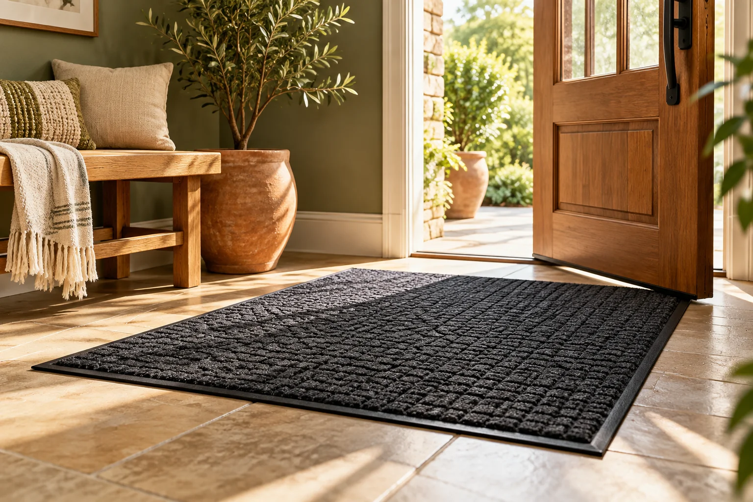Illustrative mat application